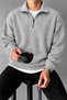 Men's Oversize Half Zipper Knitwear Sweater