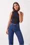 Body de damă din viscoză, fără mâneci, model basic - 5