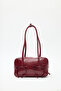 Lola Bowknot Baguette Bag Burgundy - 6