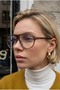 Clara Unisex Brown Framed Blue Block Blue Light Filter Screen Glasses - 4