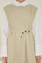 Premium Belt Detailed Dress Green - 2
