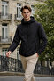 Men's Daily Premium Casual Lined Smoked Raincoat - 5