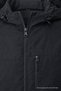 Men's Relax Fit Pocketed Lined Black Raincoat - 3