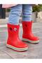 Koko Red Children's Rain Boots Waterproof Rain Boots - 2
