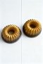 Thick Cast Cake Mold, Corrugated Gold, 25 cm Diameter, Non-Stick Bundt Cake Mold, with Whisk as a Gift - 4