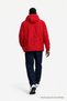 Men's Trend Zippered Red Raincoat & Windbreaker - 6