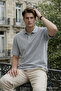 Men's Elite Comfort Gray Polo Collar T-Shirt - 2