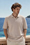 Men's Premium Comfort Stone Polo Collar t Shirt