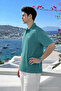 Men's Cotton Pack Short Sleeve Mint Polo Collar T-Shirt - 4