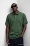 Men's Summer Loose Khaki Polo Collar T-Shirt - 5
