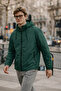 Men's Pocketed Elite Comfort Lined Green Raincoat & Windbreaker - 3