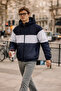 Men's Colorful Trendy Smoked Zippered Raincoat - 2