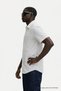 Men's Short Sleeve Basic White Relaxed Shirt - 4