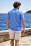 Men's Premium Comfort A.Blue Polo Collar t Shirt - 6