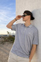 Men's Cotton Pack Trend M.Gray Polo Neck t Shirt - 3