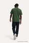 Men's Summer Loose Khaki Polo Collar T-Shirt - 6