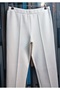Women's Plus Size Scuba Fabric Pants - 2