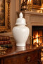 Payidar Ceramic Decorative Box with Lid 1 Piece White 15 cm Jewelry Box Gift Trinket