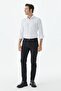 Black Comfort Fit 5 Pocket Canvas Trousers - 2