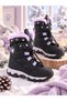 Children's Winter Platform Sole Mini Boots Comfortable Daily Model