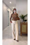 Jalle Beige Straight Jean - 4