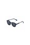Unisex 1.1 Polarized Sunglasses Black Blue Mirror Lens - LCU10567C1