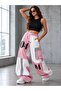 Y2K Pink Blocky Parachute Sweatpants - 3