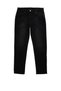Siyah Örme Denim Pantolon - 5