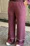 6660 - Stylish, Comfortable, Loose-Fitting Modal Fabric Women's Set with Interlaced Details - 7