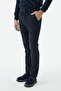 Navy Blue Comfort Fit Flexible Sports Pants - 3