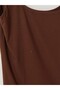 Lcw Dream Brown Square Neck Women's Undershirt - 6