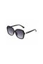 Women Polarized Sunglasses Black Mirror Lens - LCW10262C1