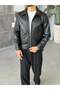 Prestige Leather Jacket S Black - 3