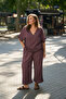 Cotton Plus Size Trousers - 3