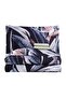 DIGITAL SATIN DOUBLE PERSONAL Duvet Cover Set LEAF - 5
