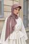 Combed Cotton Shawl with Visor,Ss-1 - 3