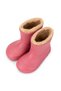 Yogi Borreguito Girls' Furry Rain Boots - Raspberry W10306-133 - 4