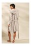 Snuggle Hooded Women's Plush Bathrobe - 3