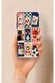 Realme C65 Compatible Cute Cat and Flower Pattern Silicone Case
