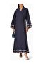 Modern Zigzag Patterned Abaya and Sheila Set for a Stylish and Elegant Look - 2