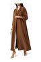 Elegant A-Line Notch Collar Abaya with Comfortable and Stylish Design Ideal for Everyday Wear - 2