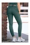Comfort Ride Glam High Waist Silicone Full Grip Women's Riding Pants - 2