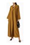 Luxurious Design Notch Collar Abaya with a Comfortable Fit, Ideal for Everyday and Evening Stylish Looks - 2