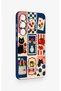 Samsung S24Fe Compatible Cute Cat and Flower Pattern Silicone Case - 2
