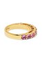 Be Kind Band Ring, Colorful Crystal Ring - 2