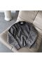 Transitional Pattern Crew Neck Knitwear Black - 3