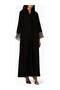 Shawl Collar Abaya Combines Modern Design with Traditional Touch