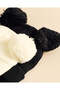 Boys Black And Ivory Dinosaur Beanies 2 Piece Set - 3
