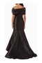 Crystal-Embellished Gown Crystal Embroidered Fish Form Maxi Women's Dress - 3