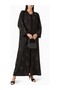 Stylish Georgette Abaya with Loop Detailing, Ideal Design for Evening and Everyday Elegance - 2